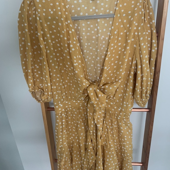 Kivari - Maise Tie Front Mini Dress - Picture 3 of 4